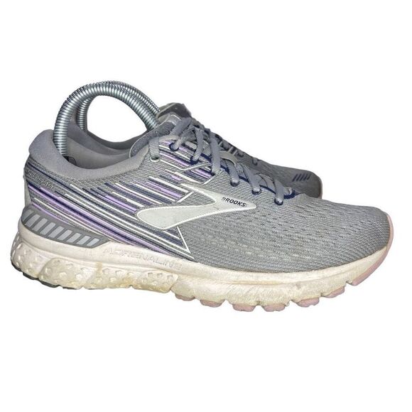 Brooks Adrenaline GTS 19 Women's Size 7.5 US Gray Running Shoes 1202841B060 - Picture 1 of 9